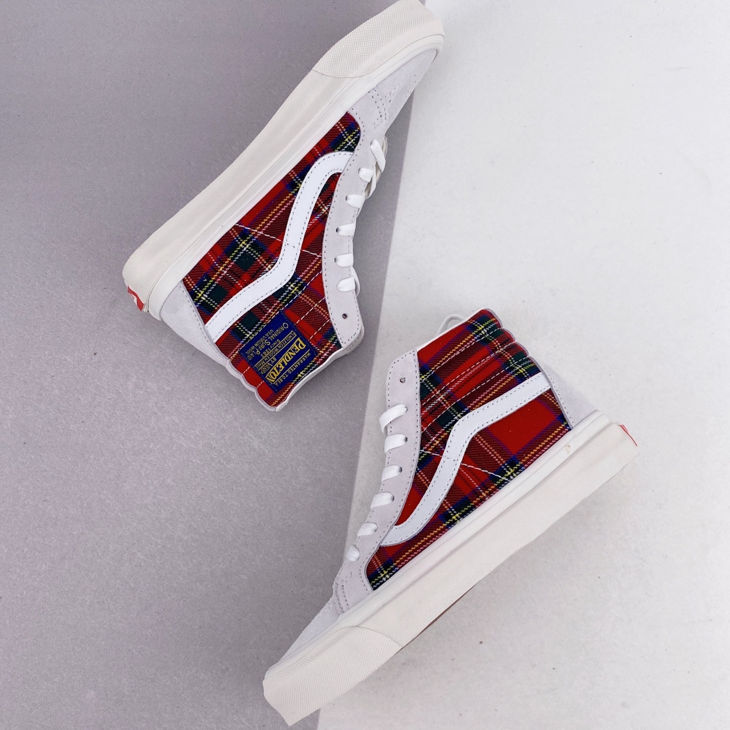 Pendleton x Vans Unisex Style 38 Sneakers Red White VN0A38GF9GT - Limited Edition Comfort and Style